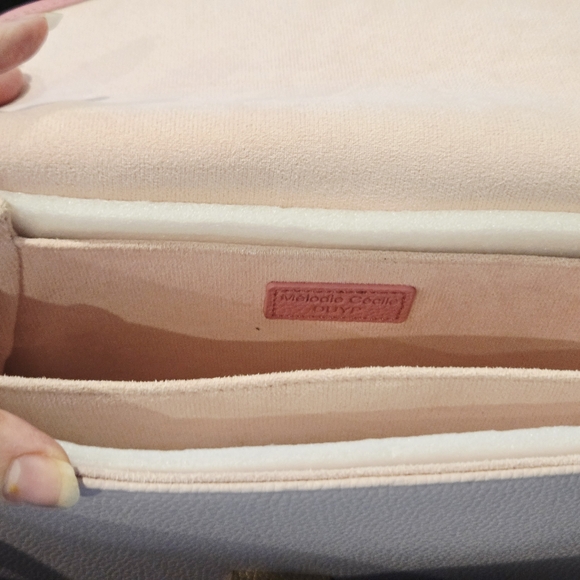 Melodie Cecicle DUYP Paris 15 Satchel Crossbody ( FRANCE) RARE FIND - Picture 5 of 12